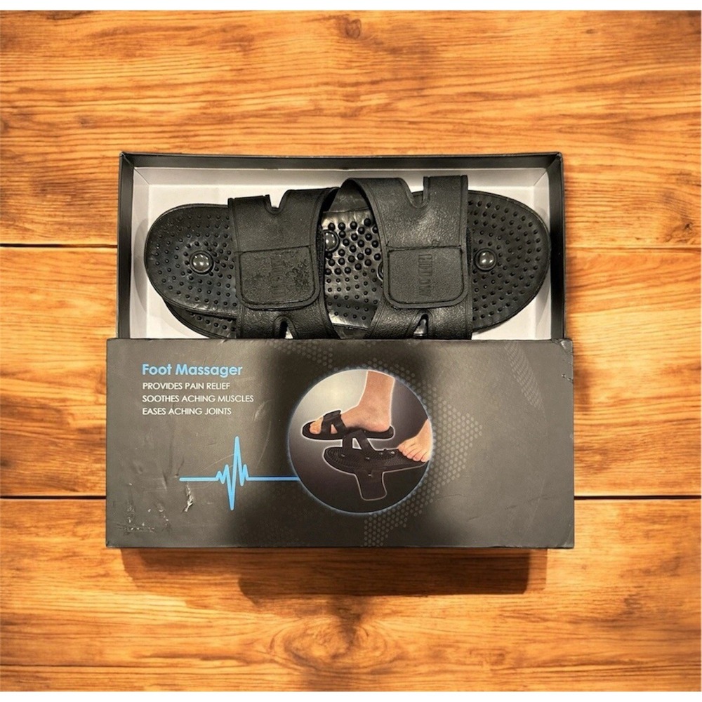 Foot Massager Slippers‎ for use with TENS Unit Pain Relief DeviceNever Worn